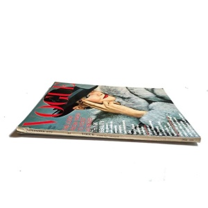 1972 Vogue Magazine - 'The Look From Head To Foot' - Cover By Norman Parkinson