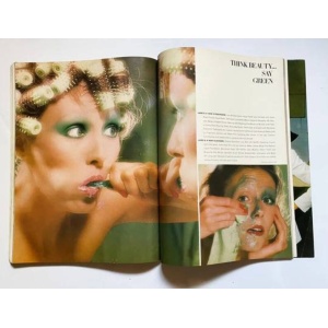 1972 Vogue Magazine - 'The Look From Head To Foot' - Cover By Norman Parkinson