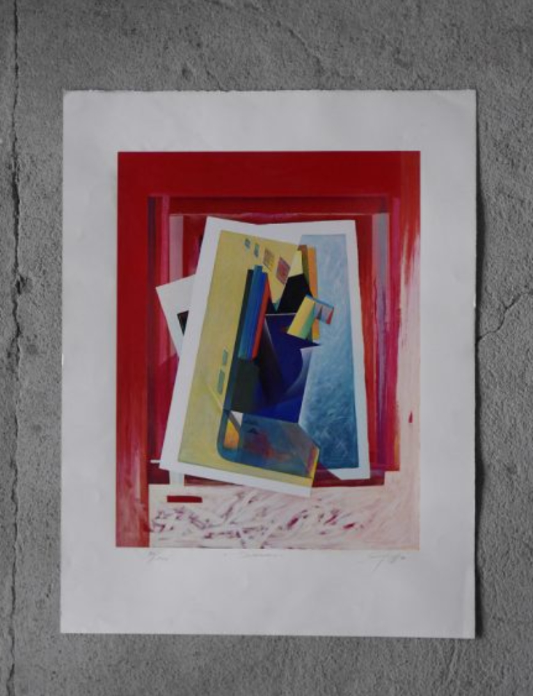 Peter Foeller, Intermezzo Serigraph, 1990
