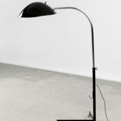 Vintage Minimalist Floor Lamp Komet 1557 by Per Sundstedt for Kosta Lampan AB, 1970s