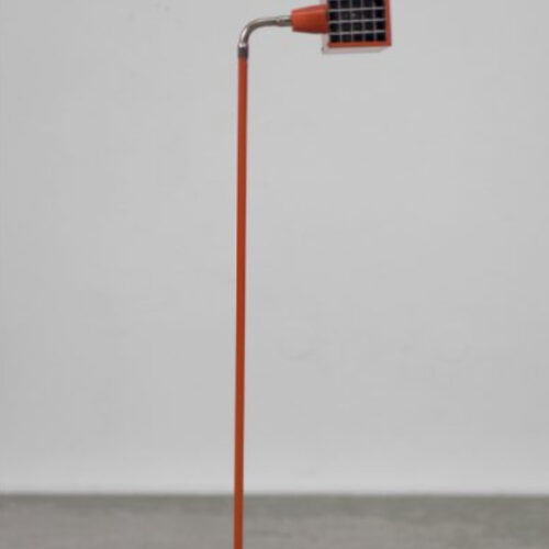 Scandinavian Kuben Floor Lamp by Björn Svensson for Elidus, 1970s