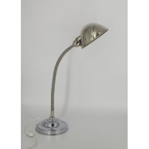 Vintage Scandinavian Chrome Desk Lamp, 1960s