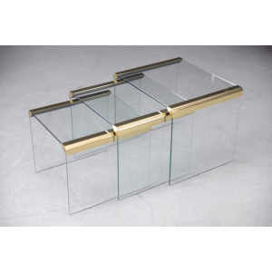 Side Tables by Pace Collection for Leon Rosen, 1970s, Set of 3