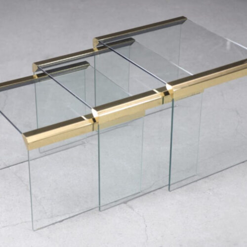 Side Tables by Pace Collection for Leon Rosen, 1970s, Set of 3