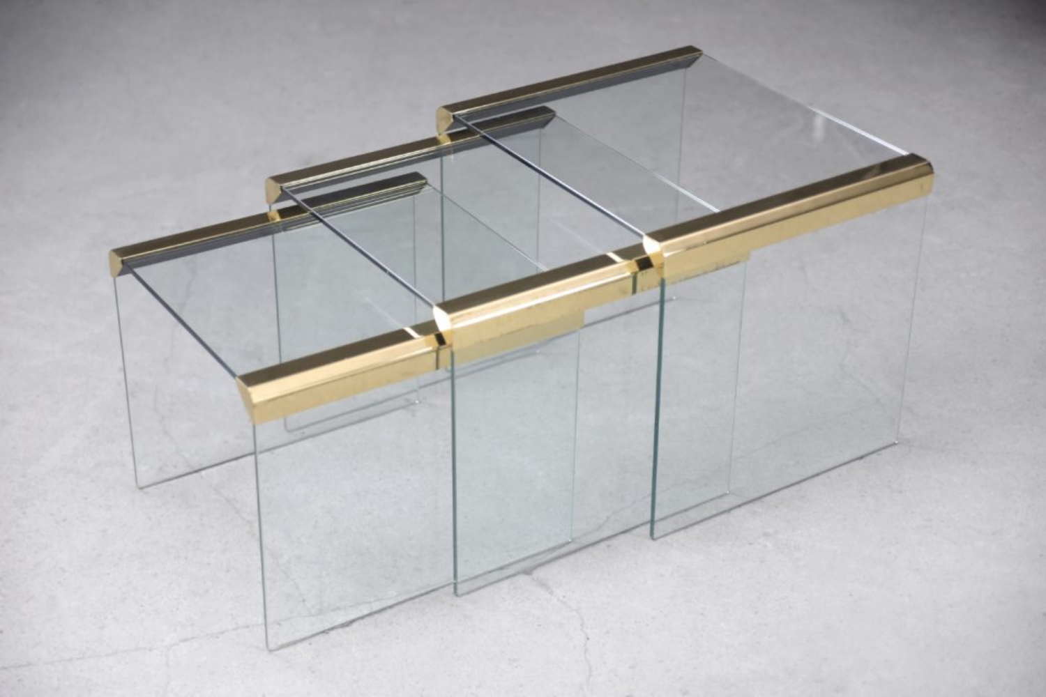 Side Tables by Pace Collection for Leon Rosen, 1970s, Set of 3