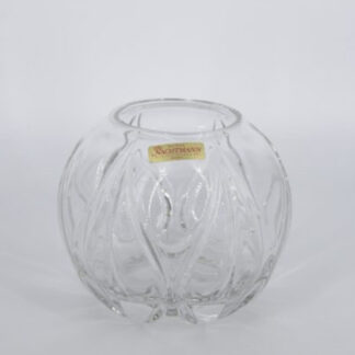 German Crystal Ball Vase from Nachtmann, 1960s