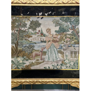 Nineteenth Century Gilt Wood Grate Screen