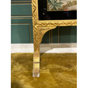 Nineteenth Century Gilt Wood Grate Screen