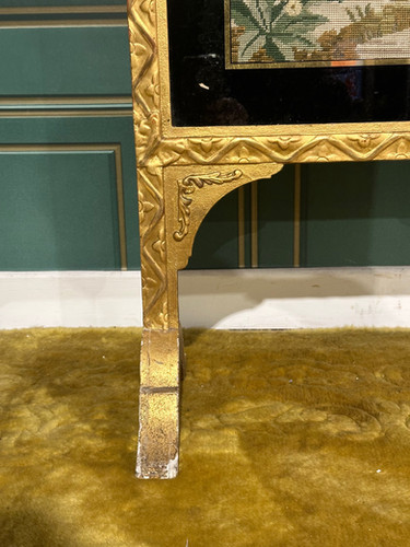 Nineteenth Century Gilt Wood Grate Screen