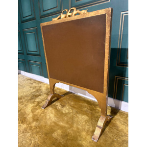 Nineteenth Century Gilt Wood Grate Screen