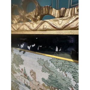 Nineteenth Century Gilt Wood Grate Screen