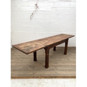 Pine And Oak Farmhouse Kitchen Table 9ft Long