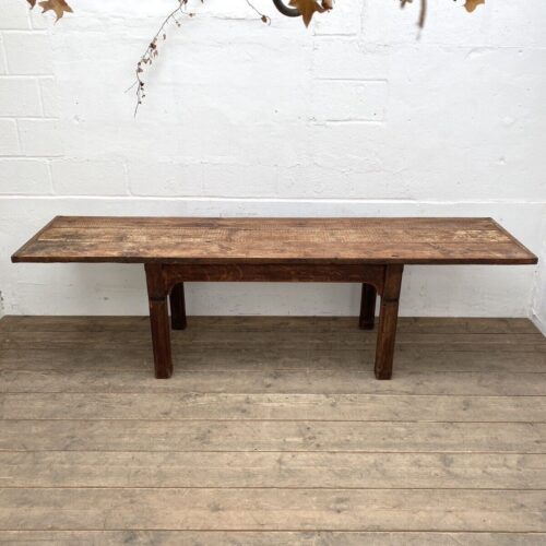Pine And Oak Farmhouse Kitchen Table 9ft Long