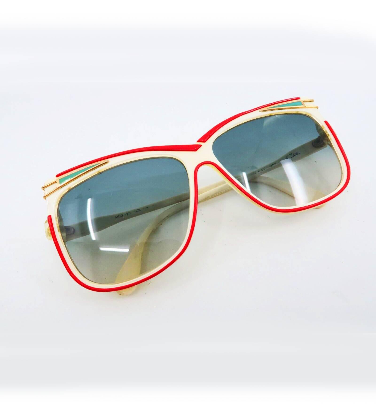 1970s Cazal Cat-Eye Oversized Sunglasses