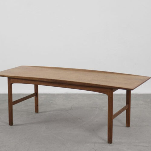 Mid-Century Modern Scandinavian Teak Coffee Table, 1950s