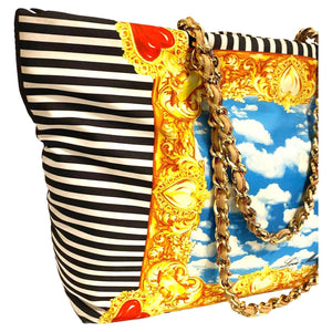 2000s Moschino Novelty Nylon Shoulder bag