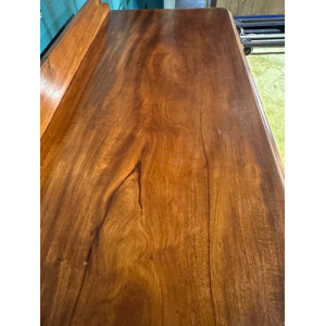 Victorian Mahogany Twin Pillar Side Table