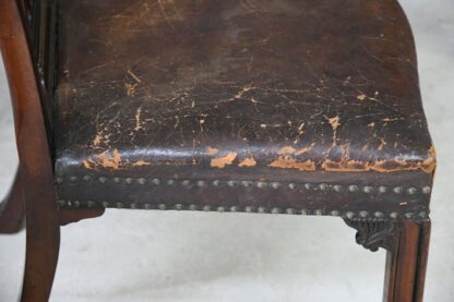 Set 6 Chippendale Revival Dining Chairs - Image 4