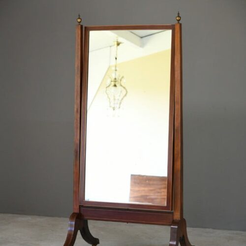 Early 19th Century Regency Mahogany Mirror