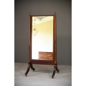 Early 19th Century Regency Mahogany Mirror