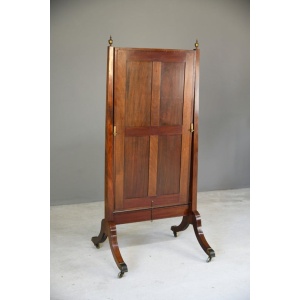 Early 19th Century Regency Mahogany Mirror