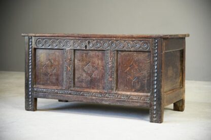 17th Century Oak Chest - Image 10