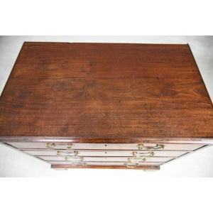 George III Mahogany Bachelors Chest