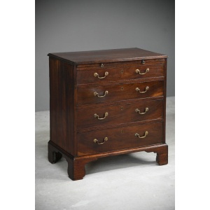 George III Mahogany Bachelors Chest