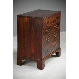 George III Mahogany Bachelors Chest