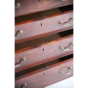 George III Mahogany Bachelors Chest