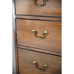 Georgian Mahogany Chest on Chest Tallboy