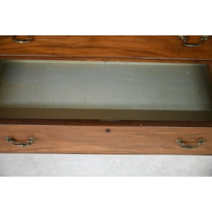 Georgian Mahogany Chest on Chest Tallboy