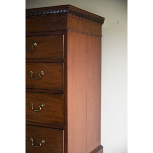 Georgian Mahogany Chest on Chest Tallboy