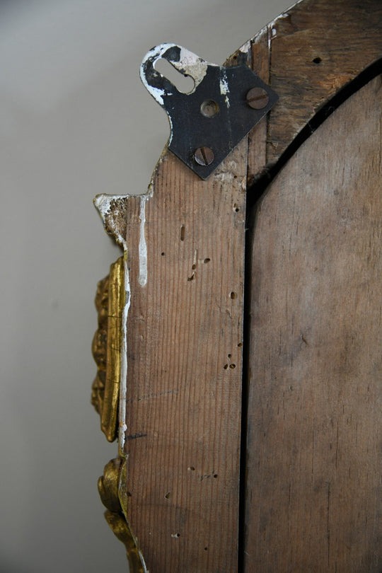 Large Antique Overmantle Mirror