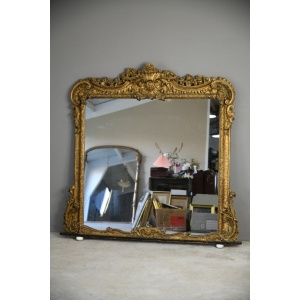 Antique Rococo Style Mirror