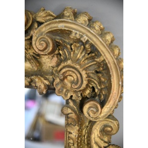 Antique Rococo Style Mirror