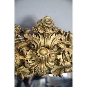 Antique Rococo Style Mirror