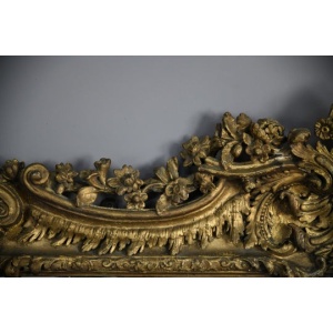 Antique Rococo Style Mirror