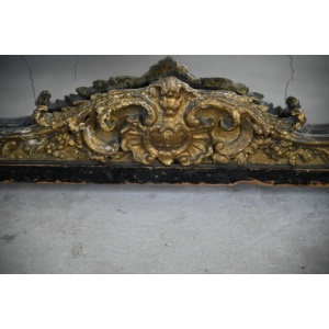 Antique Rococo Style Mirror