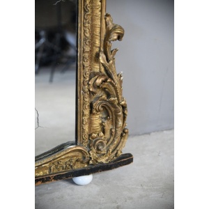 Antique Rococo Style Mirror