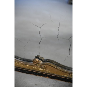 Antique Rococo Style Mirror