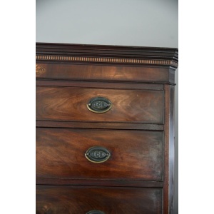 Georgian Mahogany Chest on Chest
