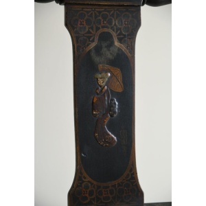 Antique Chinoiserie Stool