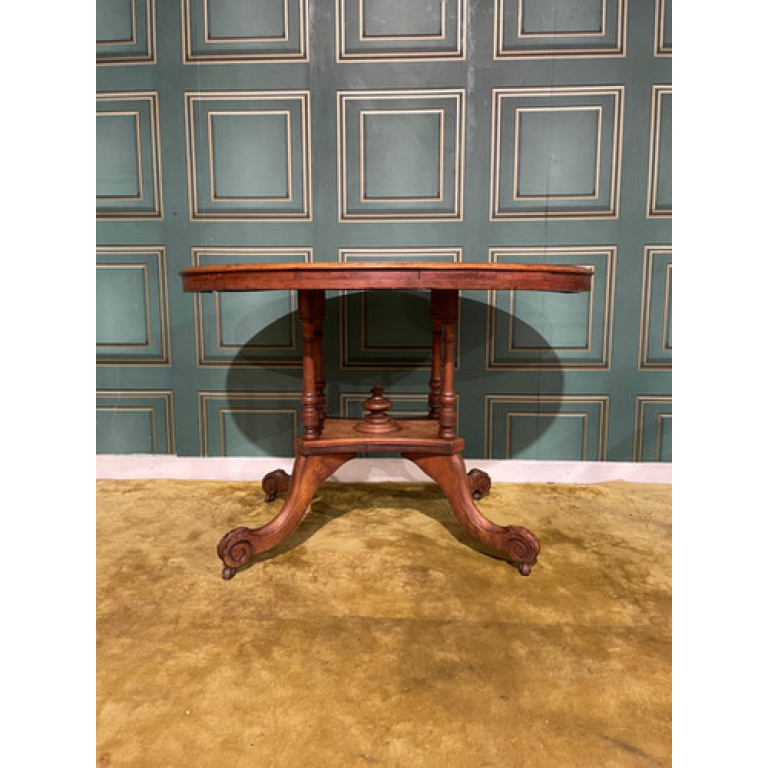 19th Century Oval Loo Table