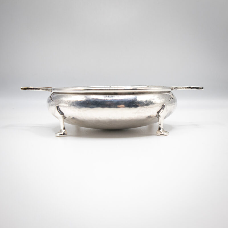 Arts & Crafts Silver Butter Dish
