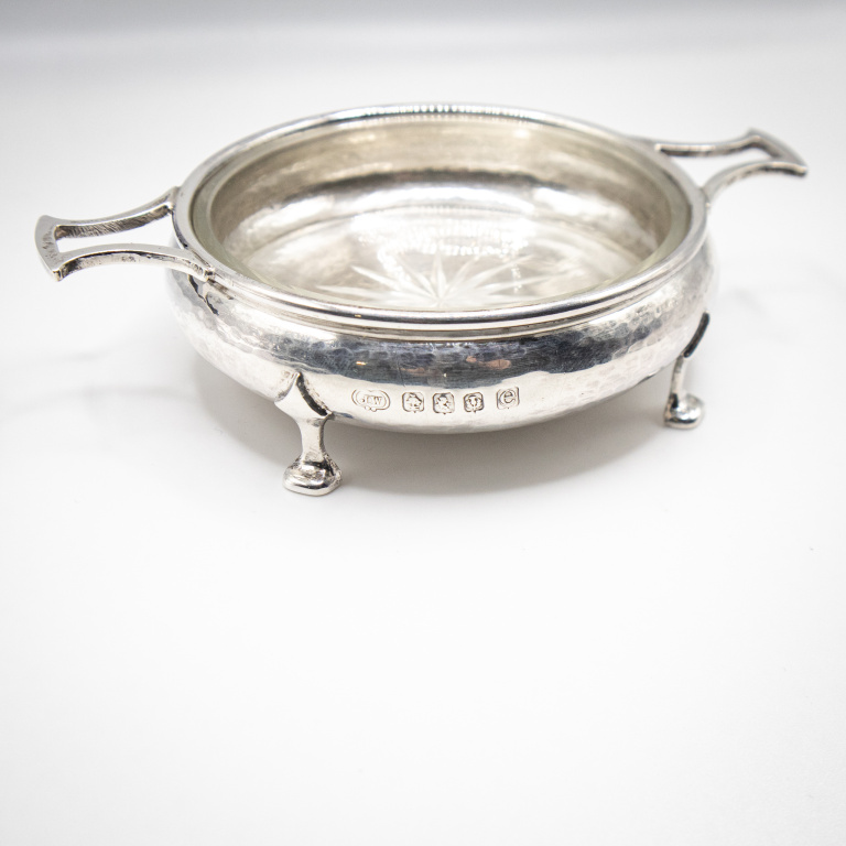 Arts & Crafts Silver Butter Dish - Image 4