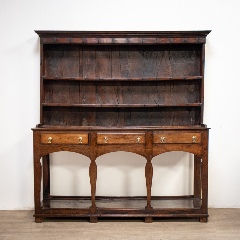 18th Century Oak Welsh Dresser - Image 4