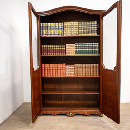 French Louis XV Style Mesh Door Bookcase - Image 2