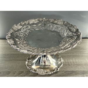 6 Piece Silver Tazza Set By David & George Edward, Sheffield 1909