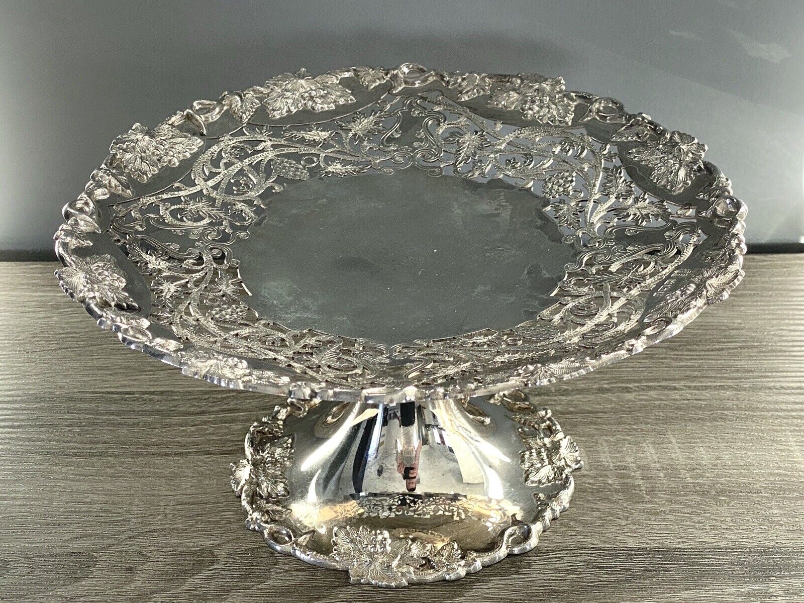 6 Piece Silver Tazza Set By David & George Edward, Sheffield 1909